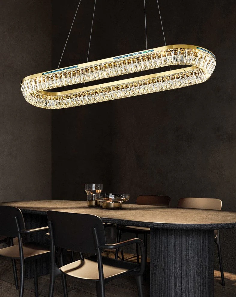 Light Luxury Creative Multi-layer Shell Crystal Art Chandelier for Living/Dining Room - Image 12