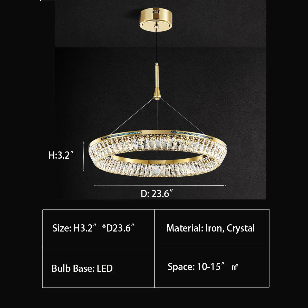 Light Luxury Creative Multi-layer Shell Crystal Art Chandelier for Living/Dining Room - Image 16