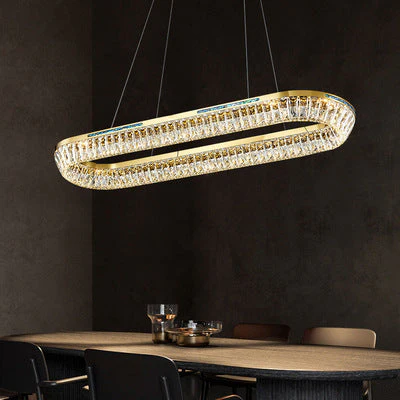 Light Luxury Creative Multi-layer Shell Crystal Art Chandelier for Living/Dining Room - Image 8