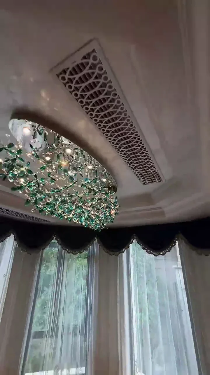 Luxury Crystal Flower Chandelier For Dining Room/Living Room - Image 5