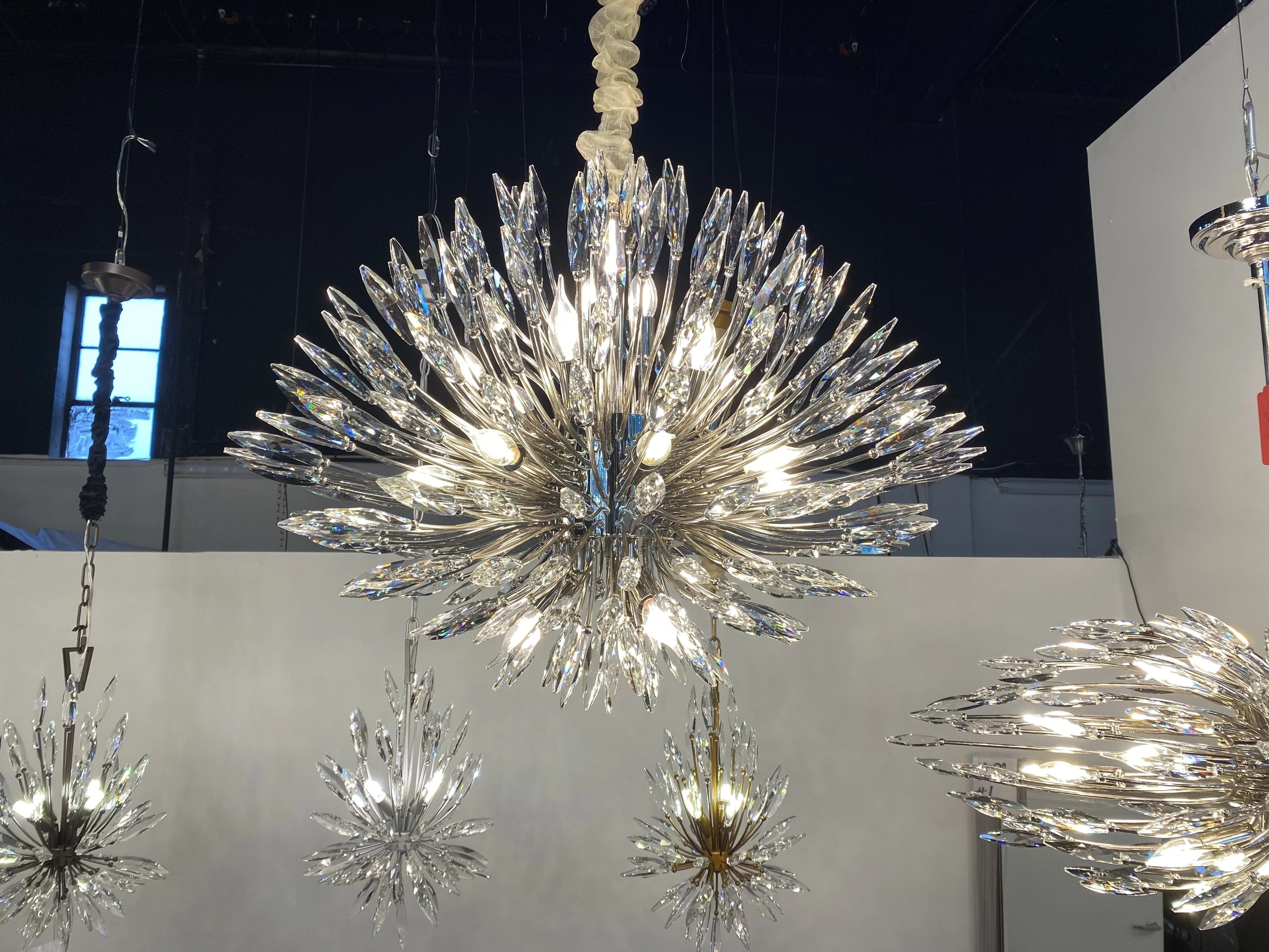 Lily Starburst Crystal Sputnik Chandelier - Image 14