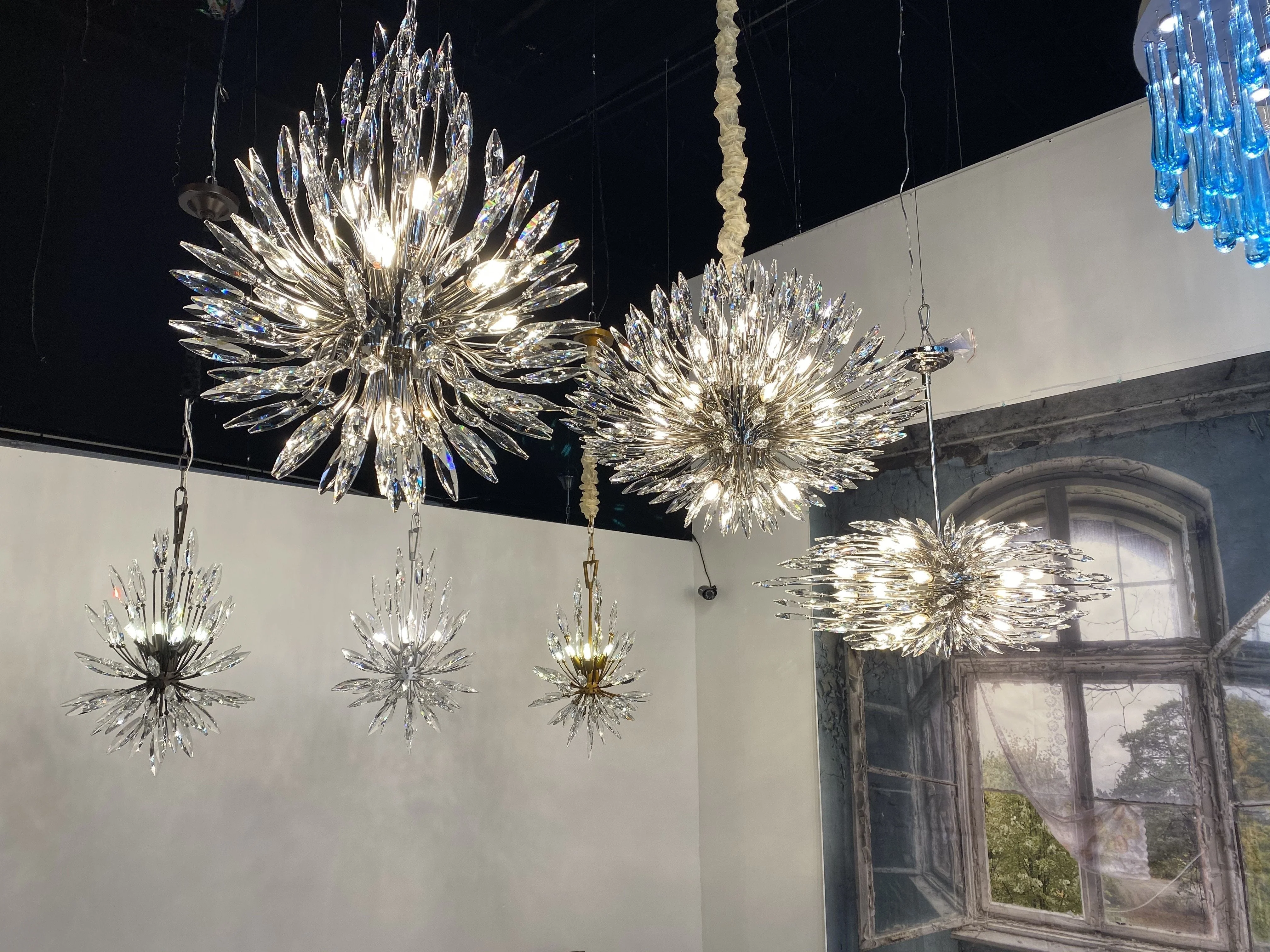 Lily Starburst Crystal Sputnik Chandelier - Image 15