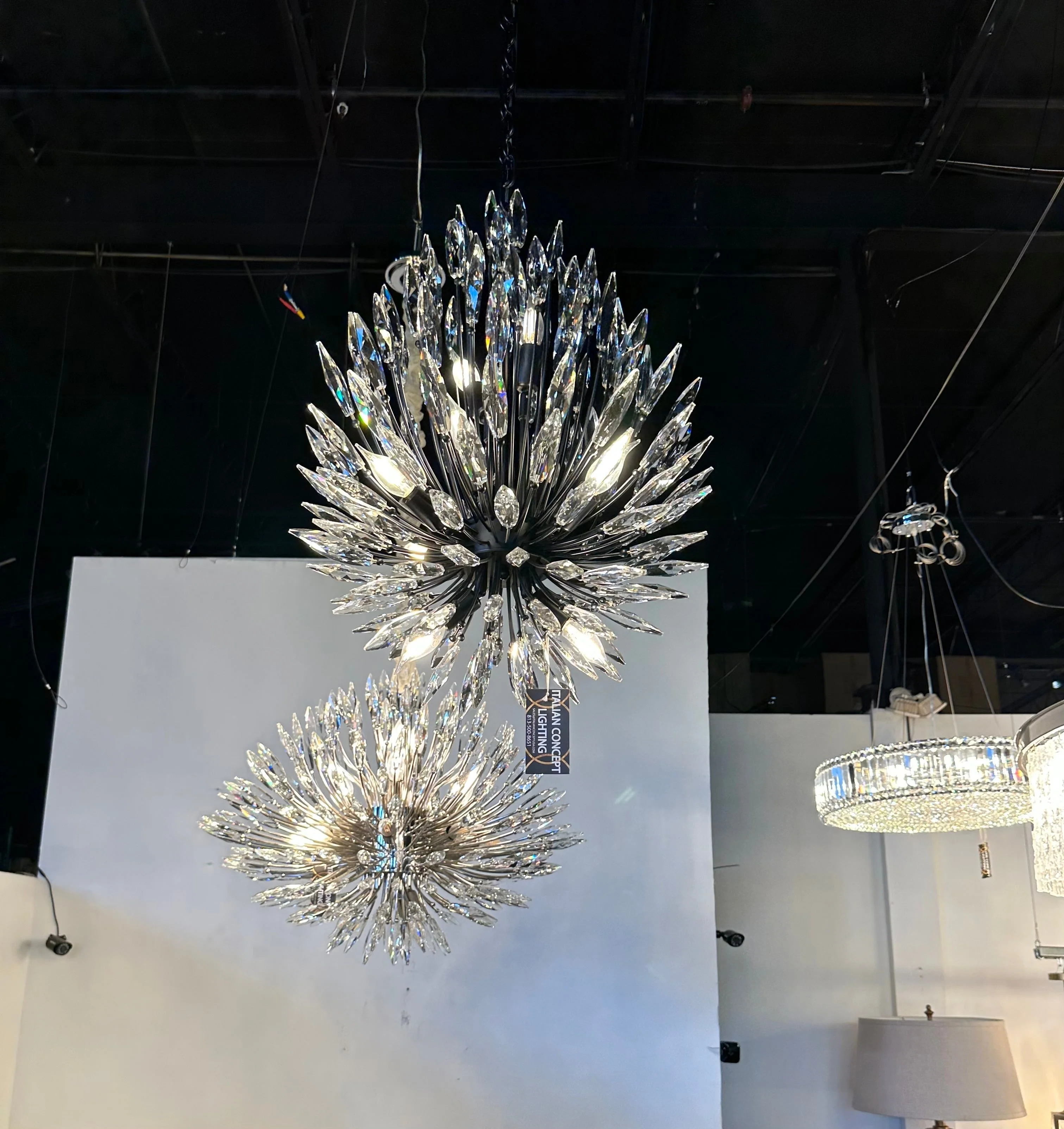 Lily Starburst Crystal Sputnik Chandelier - Image 18