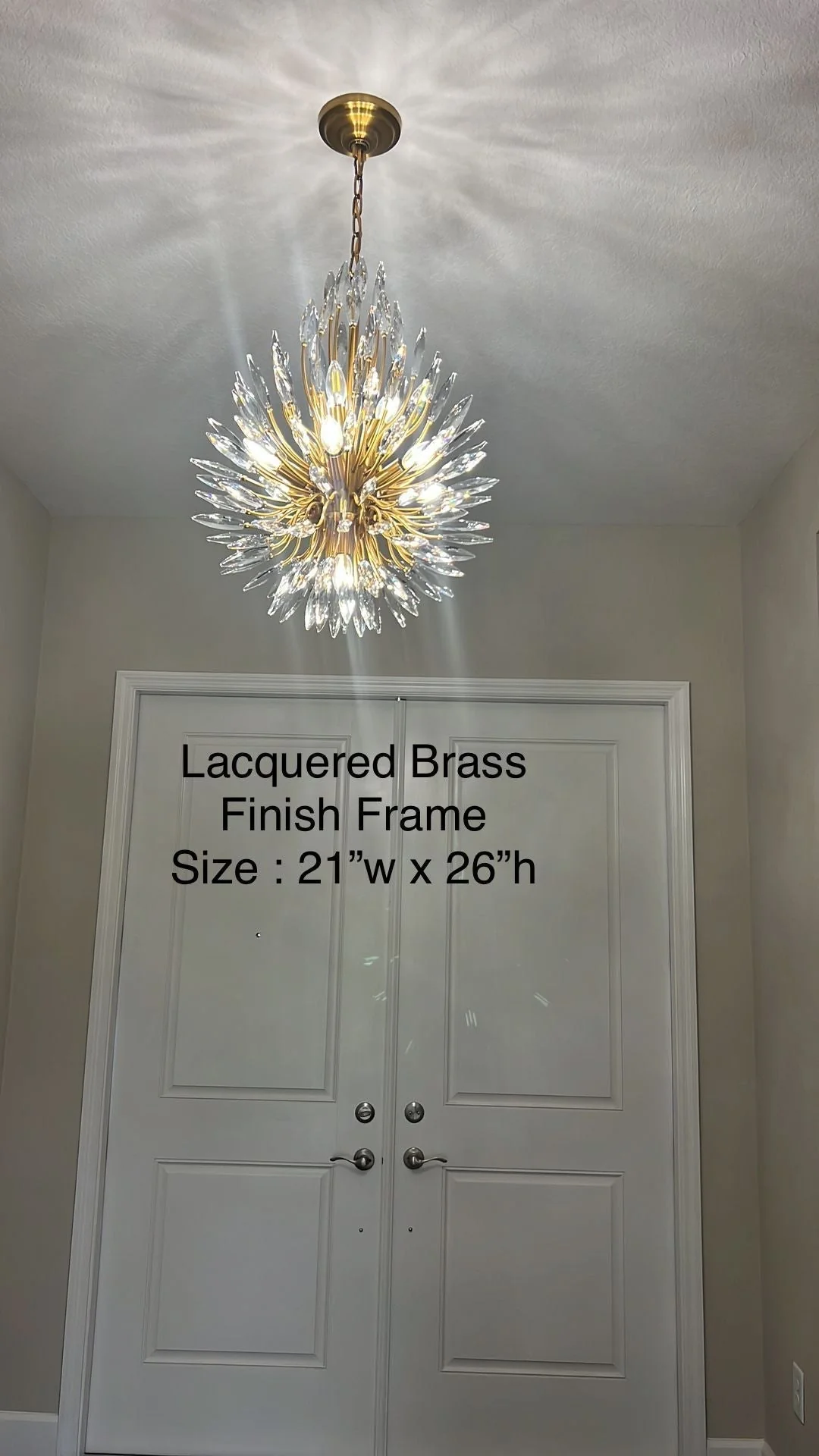 Lily Starburst Crystal Sputnik Chandelier - Image 21