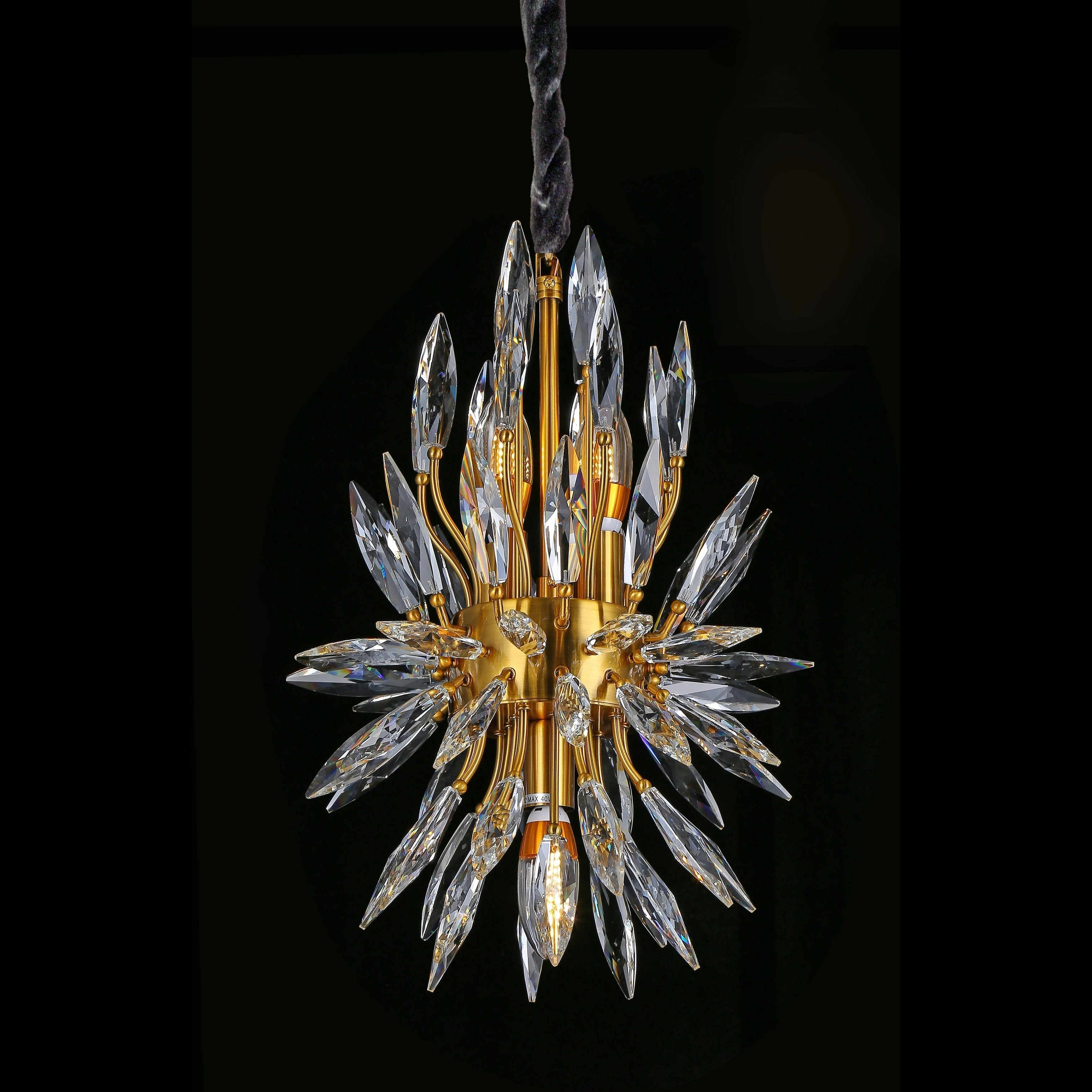 Lily Starburst Crystal Sputnik Chandelier - Image 7