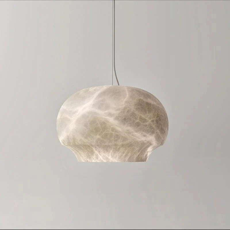Merlin Eamon Alabaster Pendant Light, Modern Kitchen Lighting - Image 5