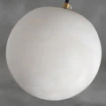 Merlin Modern Luxury Alabaster Ball Pendant Light, Island Mini Pendant Light - Image 4