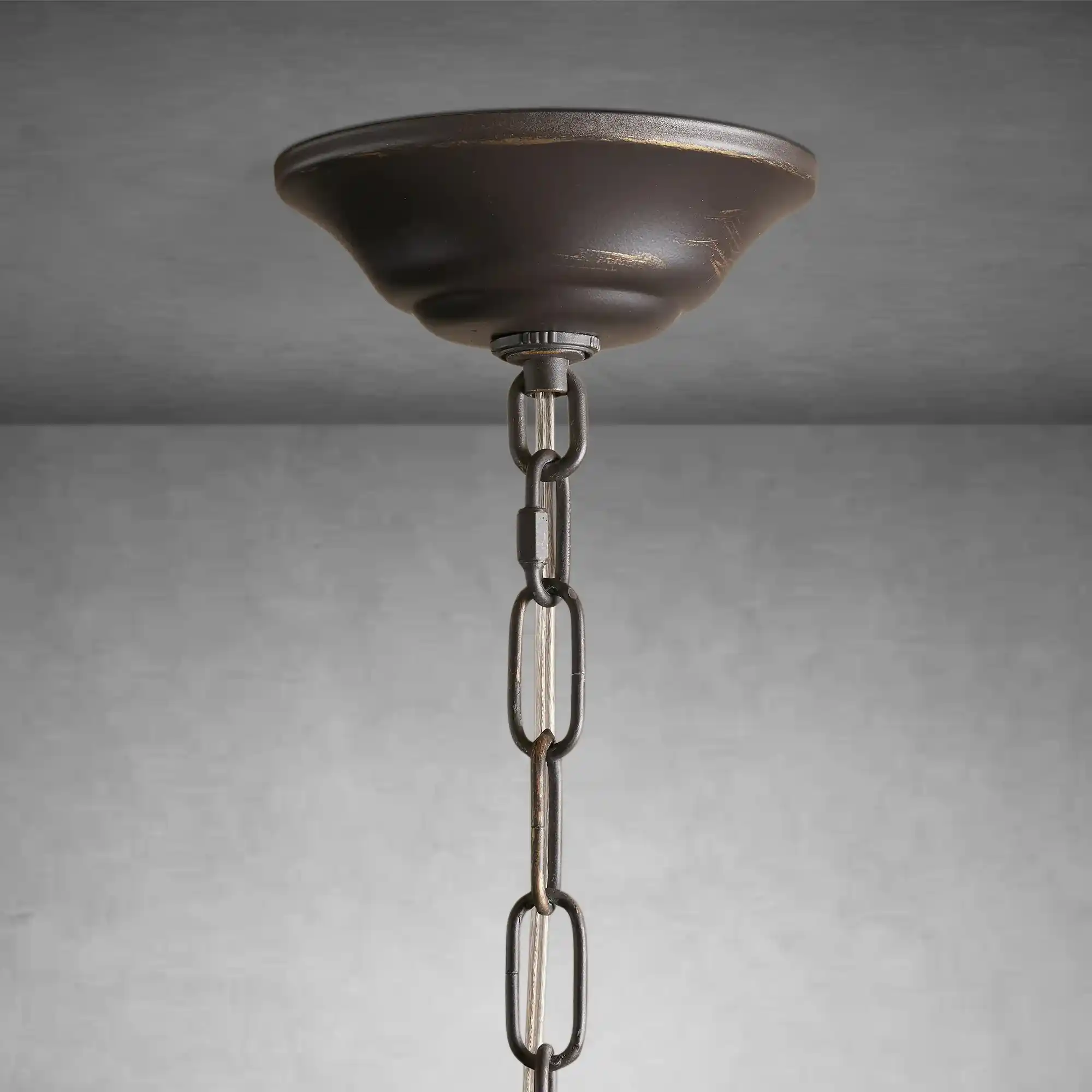 Lunaria Handcrafted Ceramic Petal Chandelier for Bedroom - Image 12