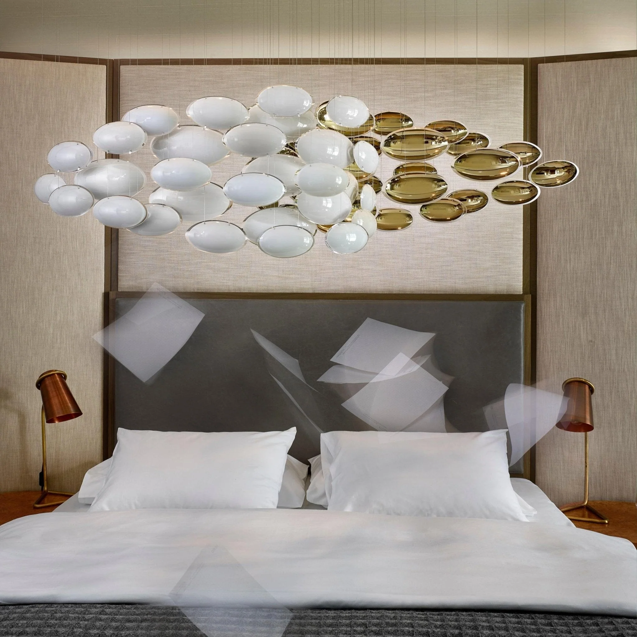 Galaxy Lustre Meteor Shower Crystal Spiral Chandelier - Image 3