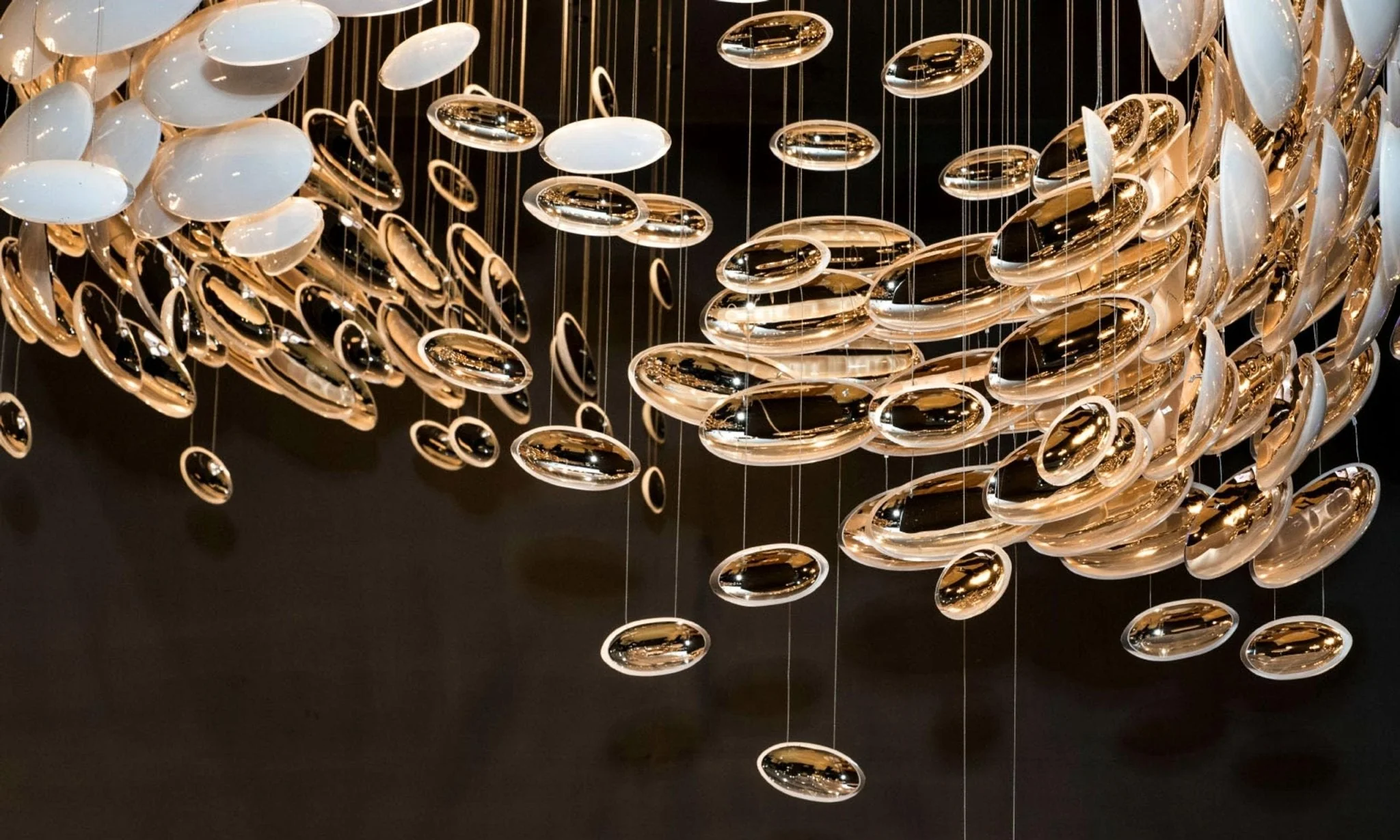 Galaxy Lustre Meteor Shower Crystal Spiral Chandelier - Image 5