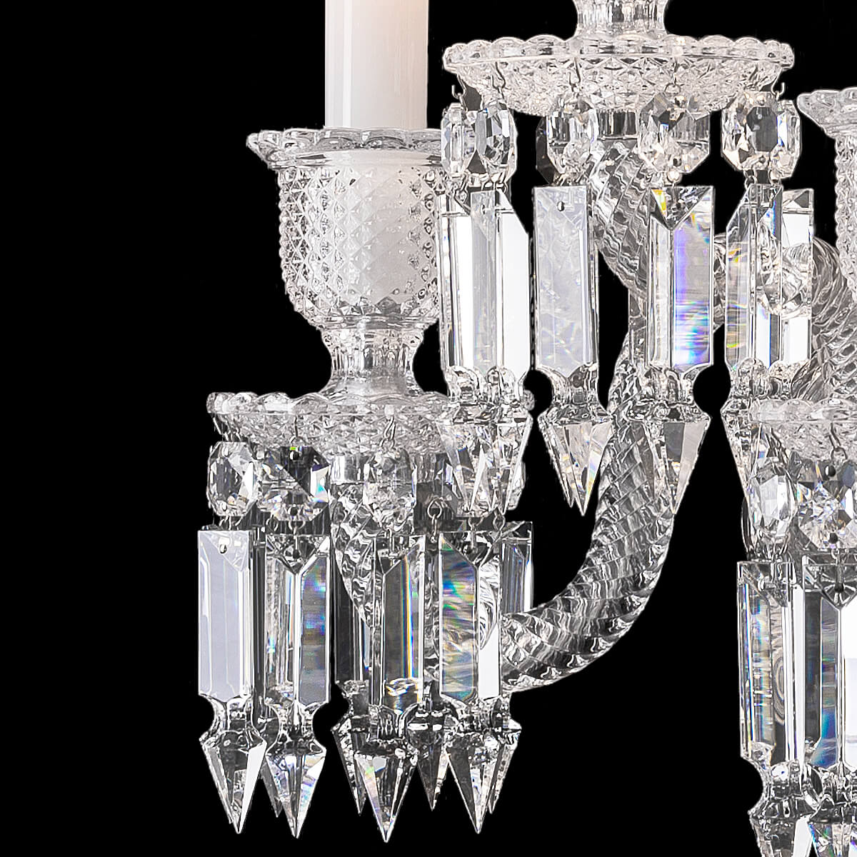 Luxury Bacara Zenith Crystal Wall Sconces - Image 3