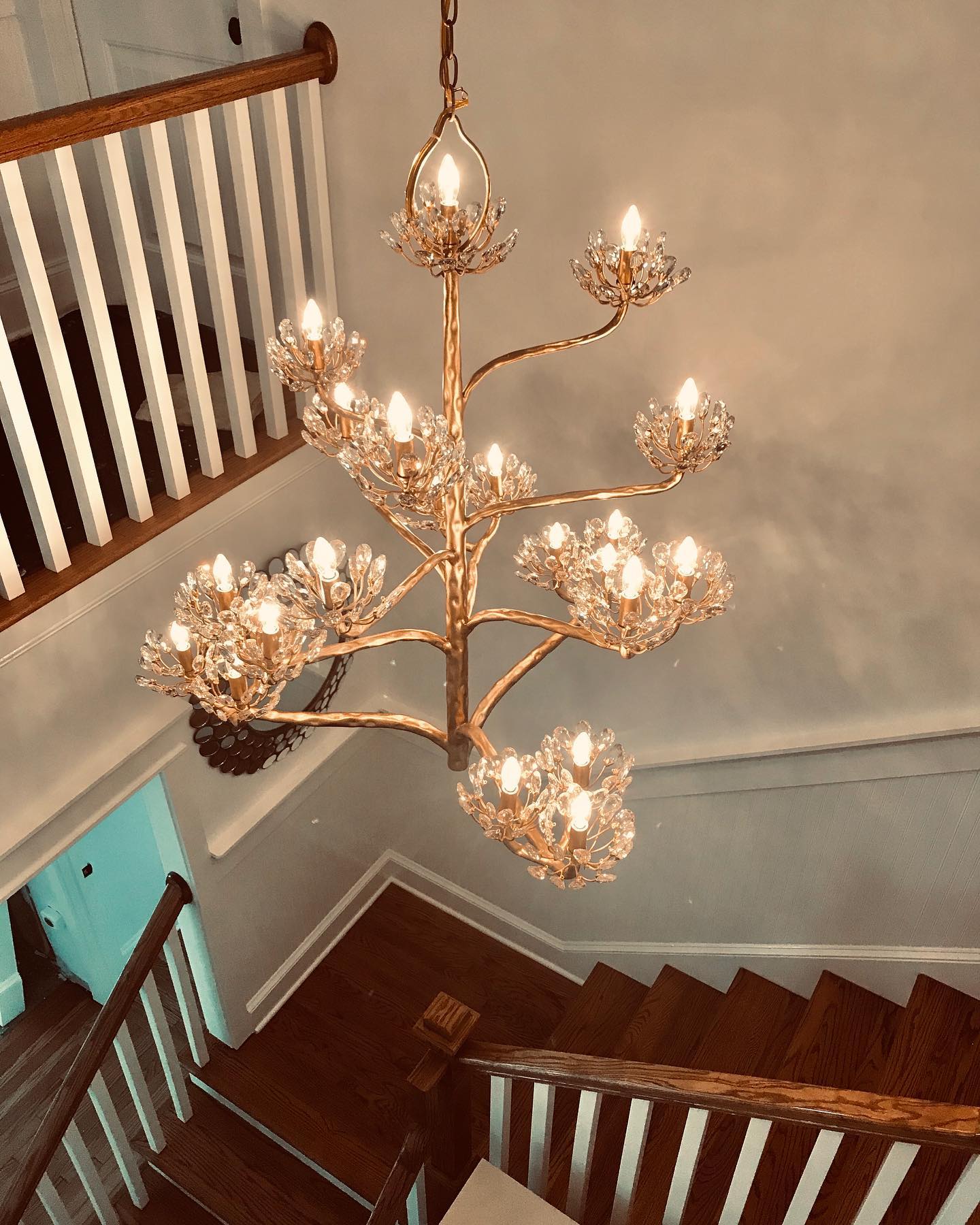Mina Luxury Branch Flower Chandelier - Image 10