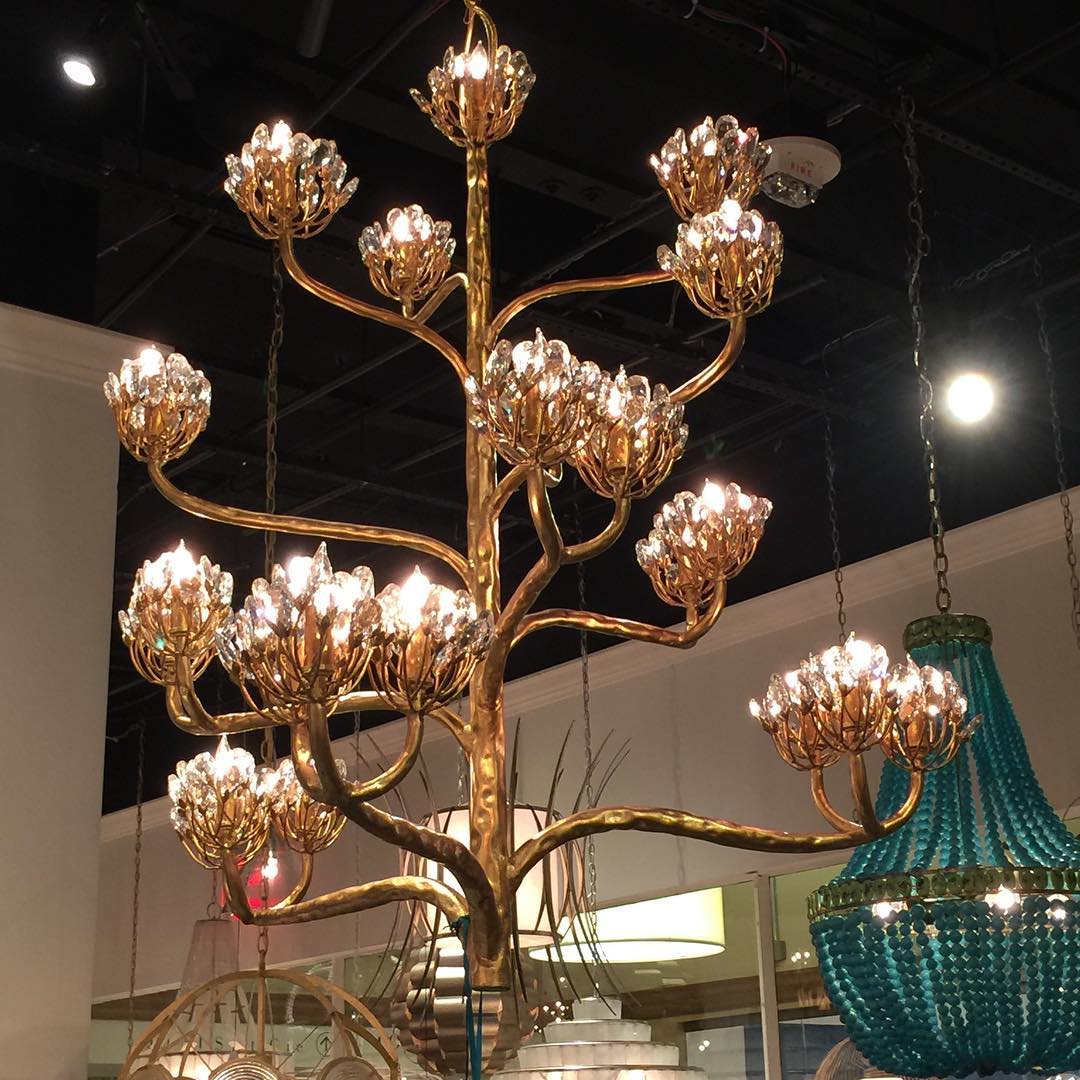Mina Luxury Branch Flower Chandelier - Image 11