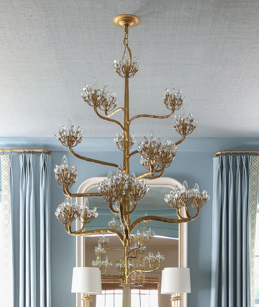 Mina Luxury Branch Flower Chandelier - Image 14