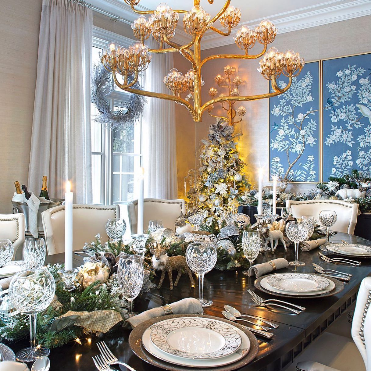 Mina Luxury Branch Flower Chandelier - Image 9