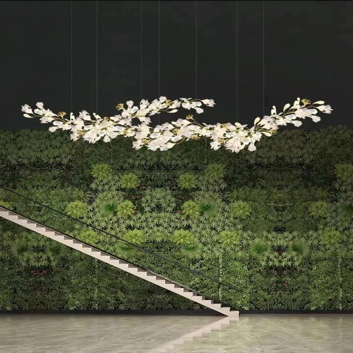 Luxury Ceramic Ginkgo Chandelier - Image 6