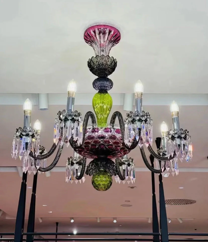 Luxury Colorful Crystal Chandelier for Living Room - Image 2