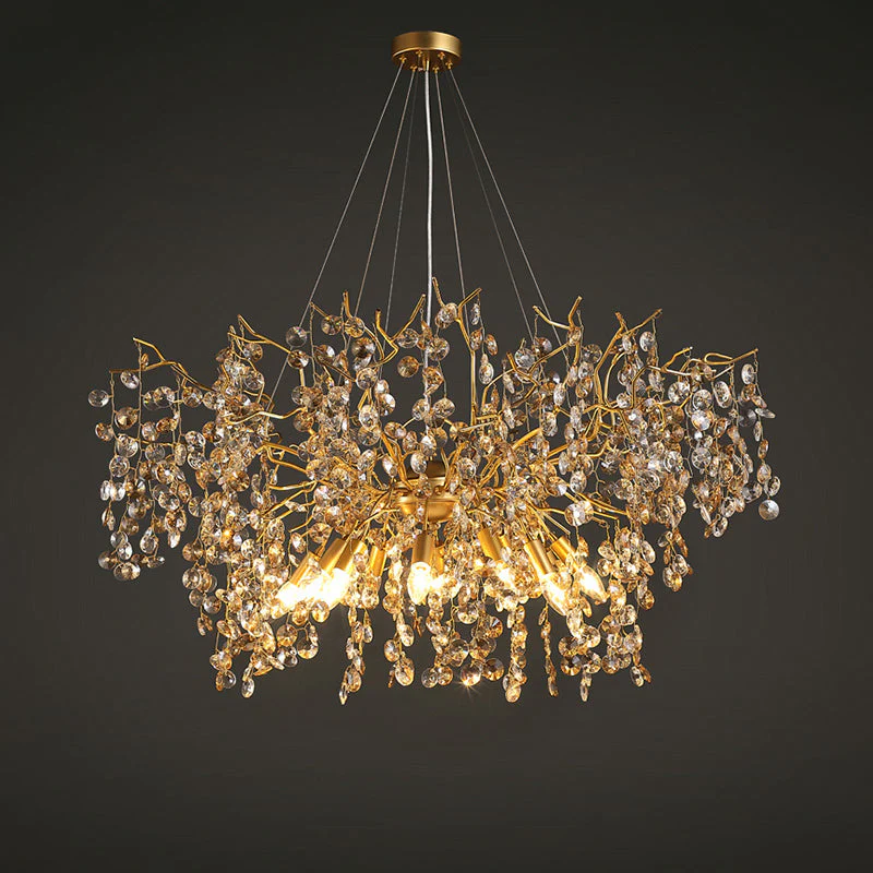 Luxury Crystal Branch Chandelier 39.4"D - Image 2