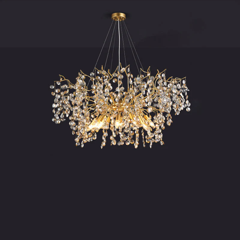 Luxury Crystal Branch Chandelier 39.4"D - Image 3