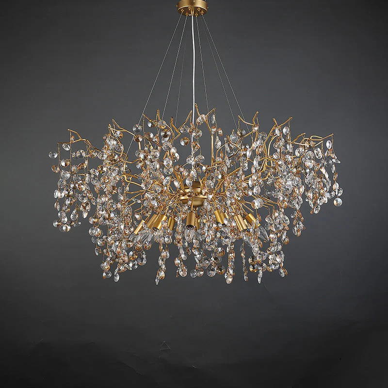 Luxury Crystal Branch Chandelier 39.4"D - Image 6