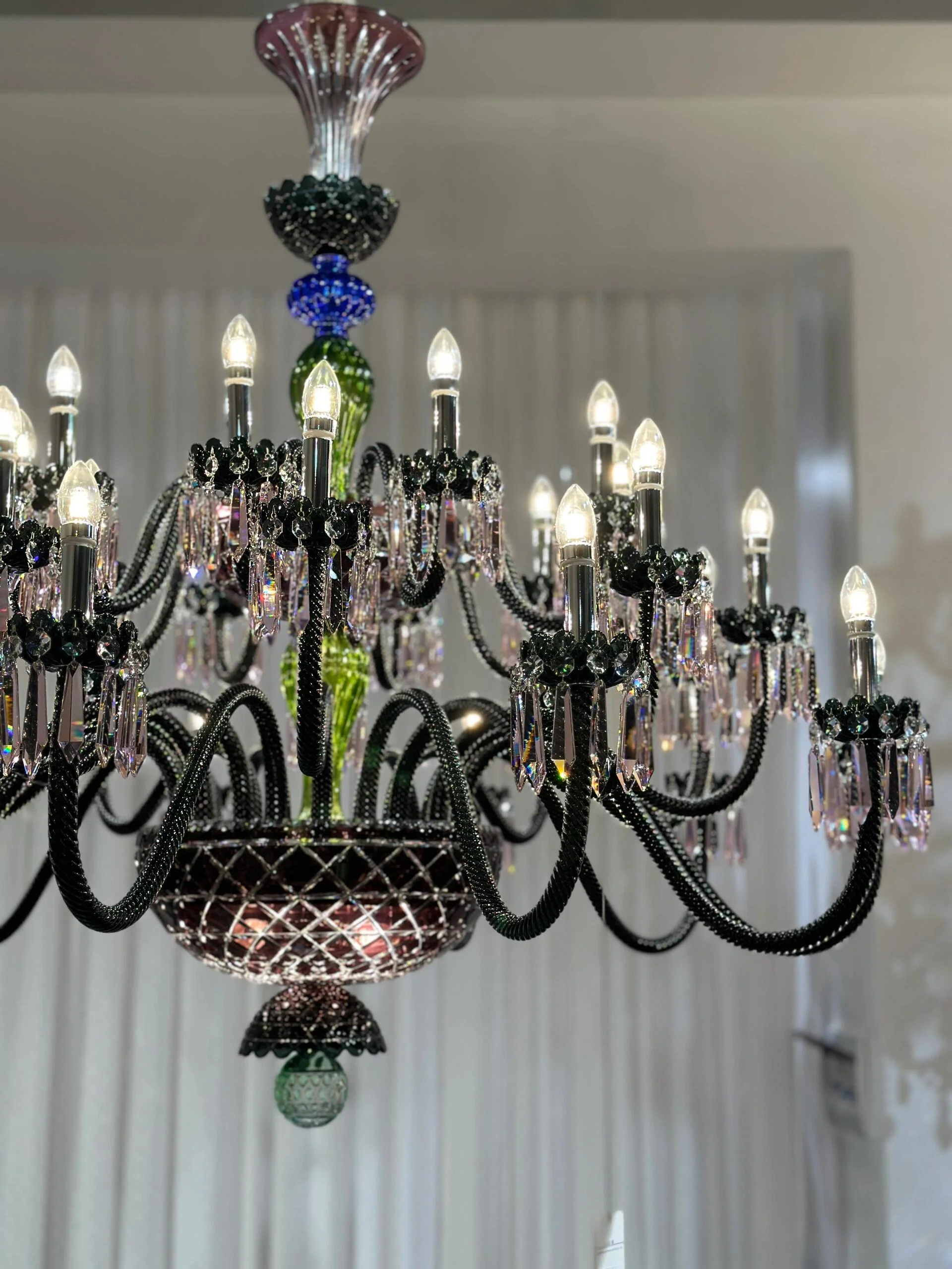 Luxury Empire Colorful Crystal Chandelier for Living Room/Bedroom/Entryway/Hotel/Restaurant - Image 4