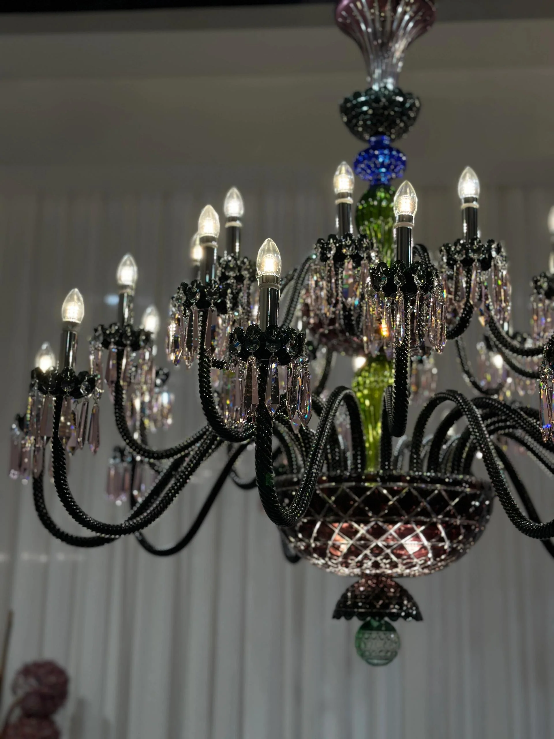 Luxury Empire Colorful Crystal Chandelier for Living Room/Bedroom/Entryway/Hotel/Restaurant - Image 6