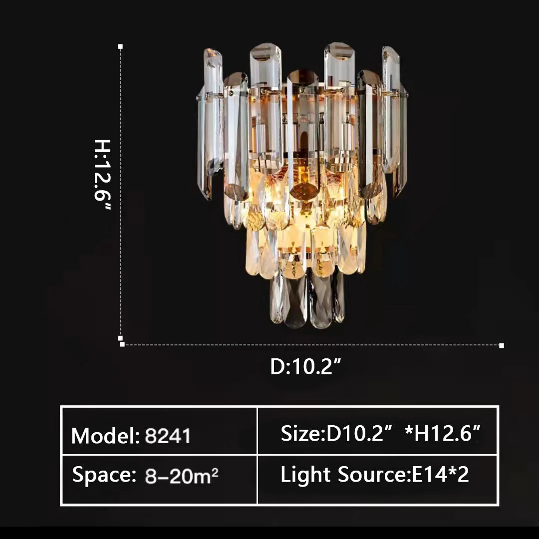 Smoke Gray Crystal Chandelier Flush Mounted Ceiling Light Fitxture Set for Dining Room/Living Room - Image 32
