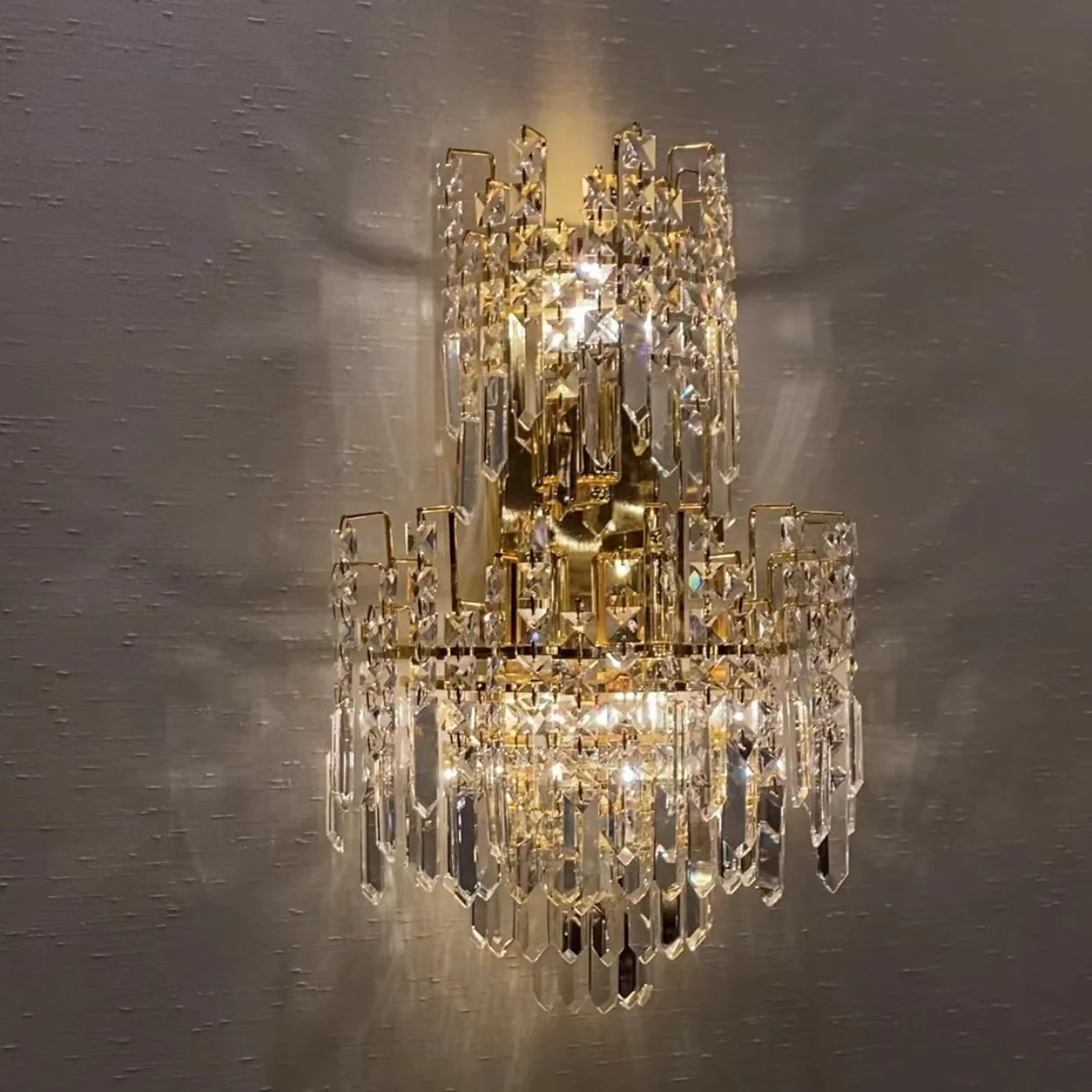 Luxury Hotel Hallway Ceiling Lighting Fixture Large Round Crystal Chandelier For Foyer Living Room Staircase - Image 16