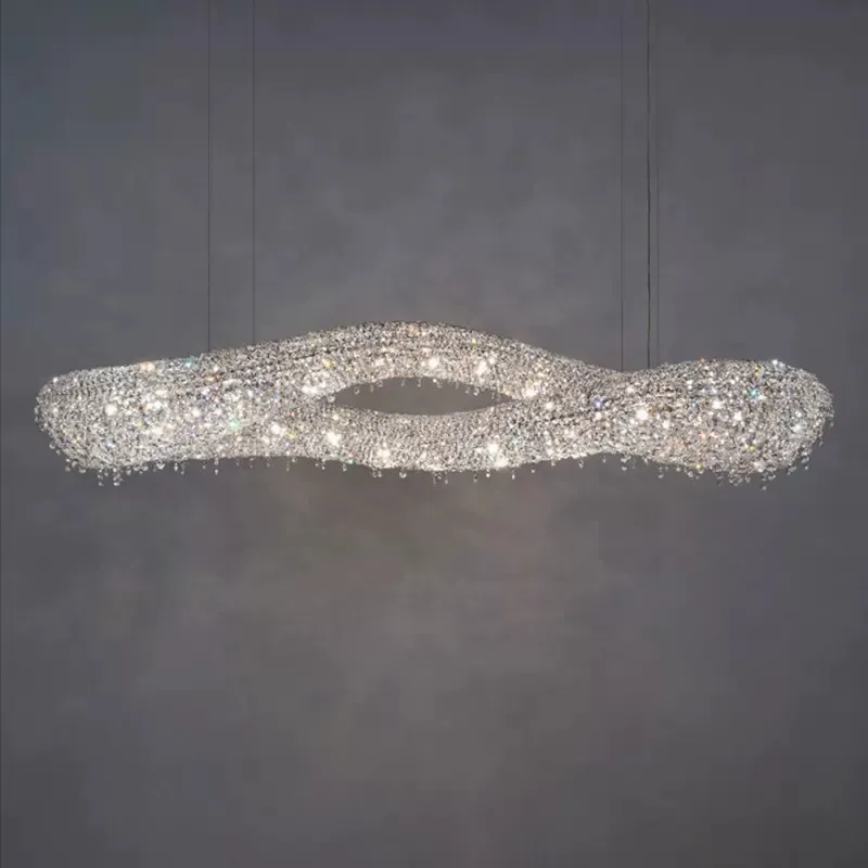 Luxury Infinity Crystal Chandelier for Living/Dining Room - Image 5