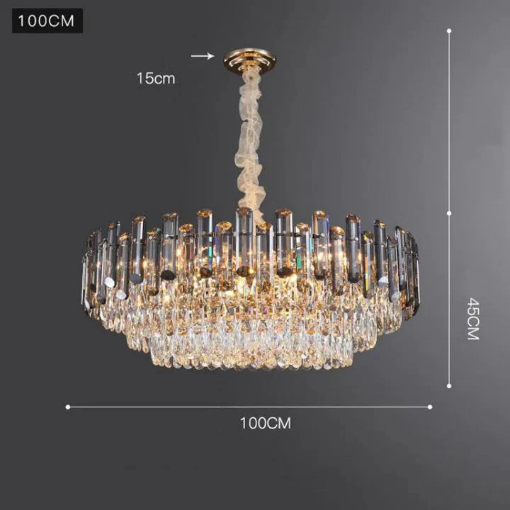 Luxury Irene Luxury Crystal Chandelier - Image 4