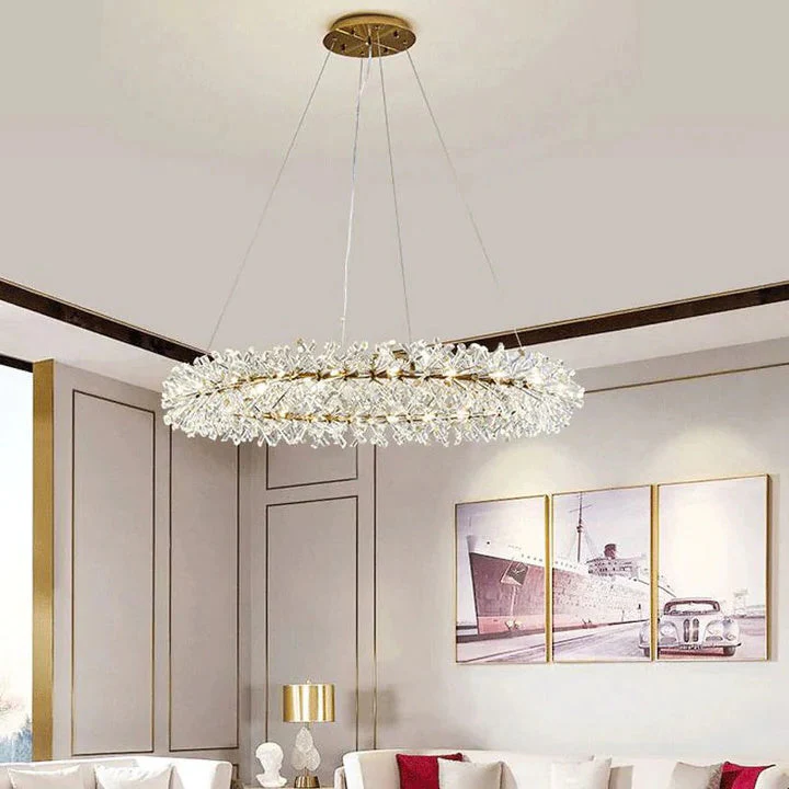 Luxury Isabel Ring Crystal Chandelier - Image 2