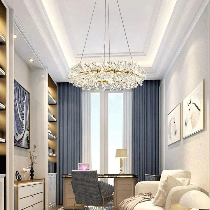 Luxury Isabel Ring Crystal Chandelier - Image 3