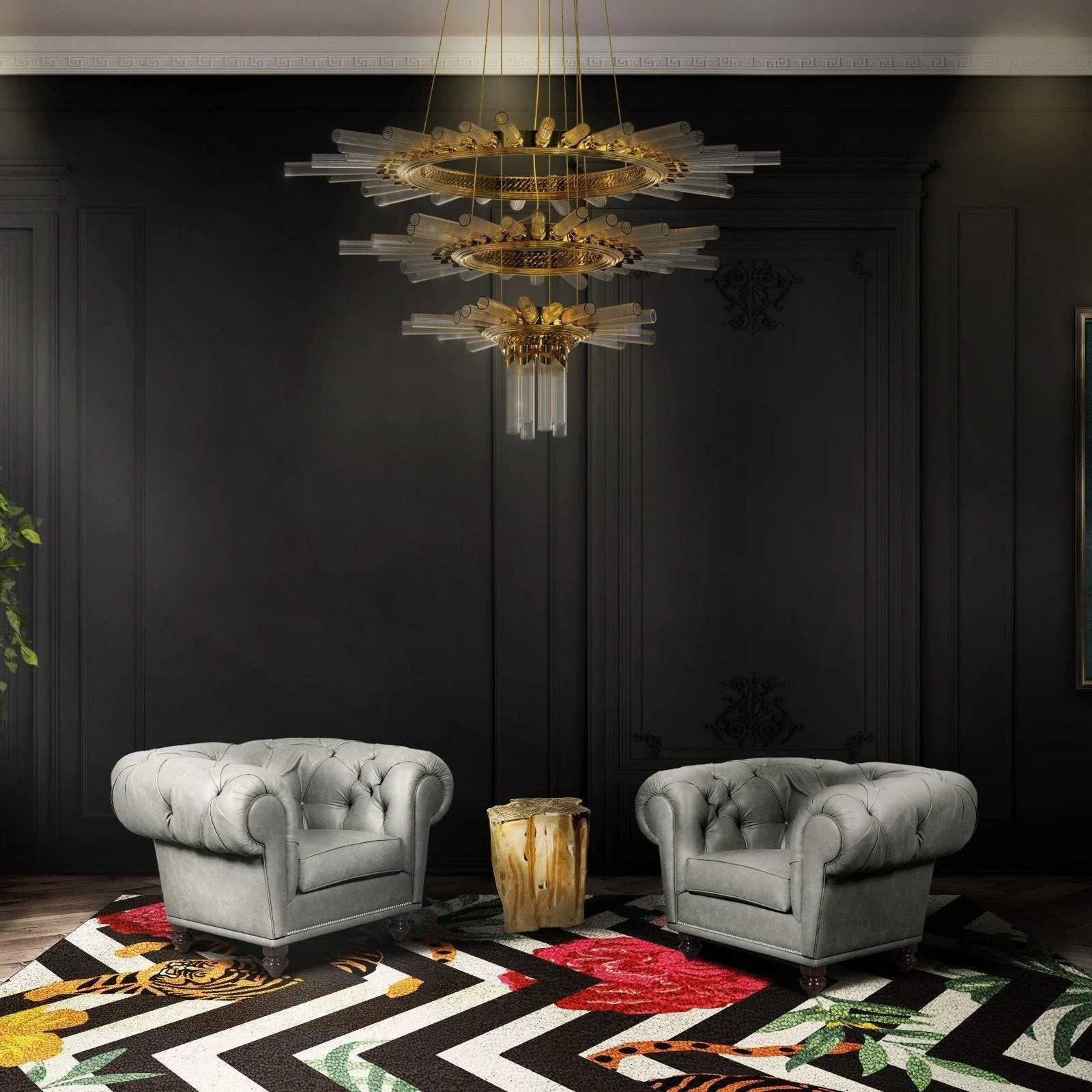 Luxury Kaida 88 Light Crystal Modern Chandelier - Image 2