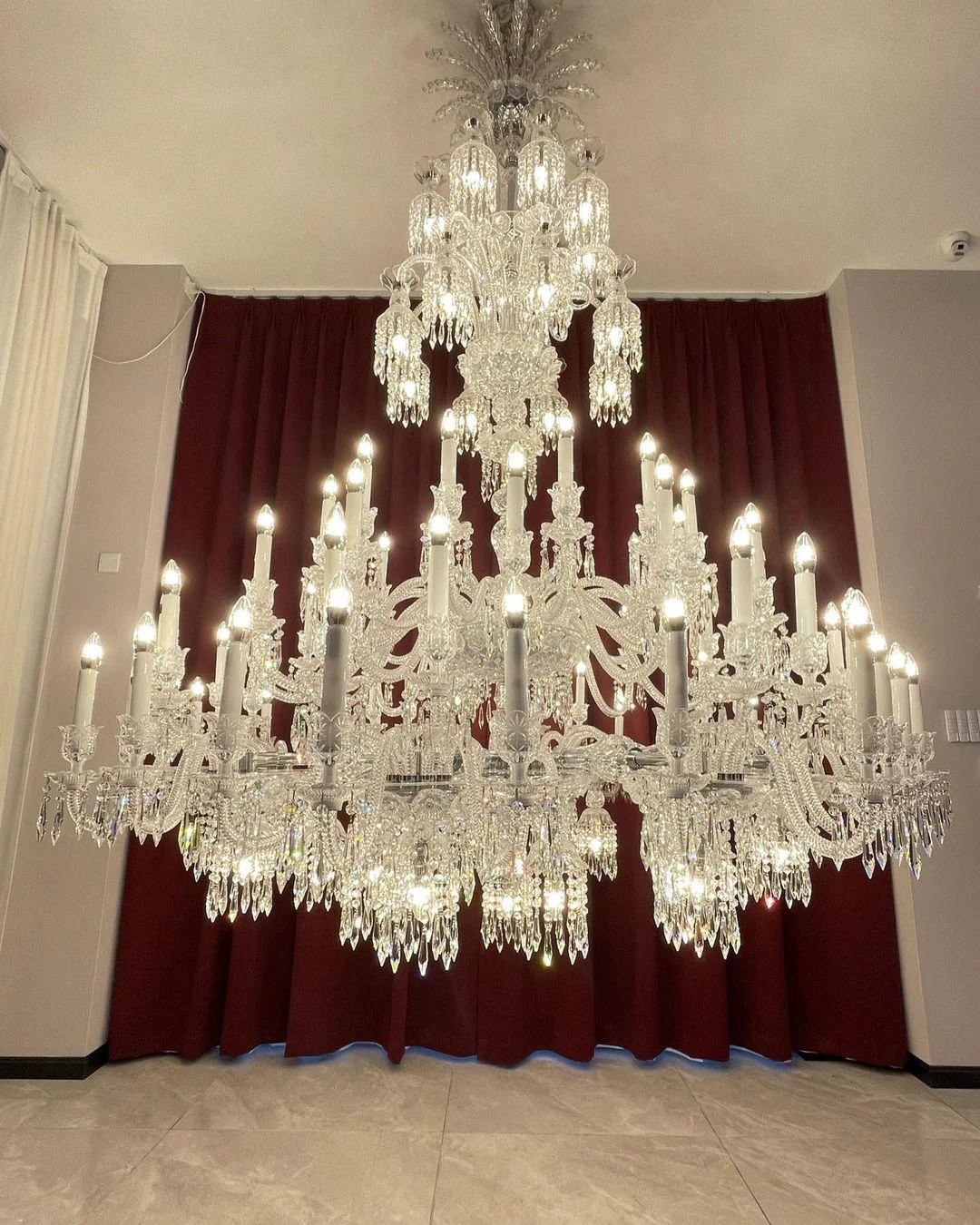 Luxury Large Multi Candles Chandelier Islam Crystal Ceiling Lighting Fixture For Living Room/ Hall Decoration - Image 3