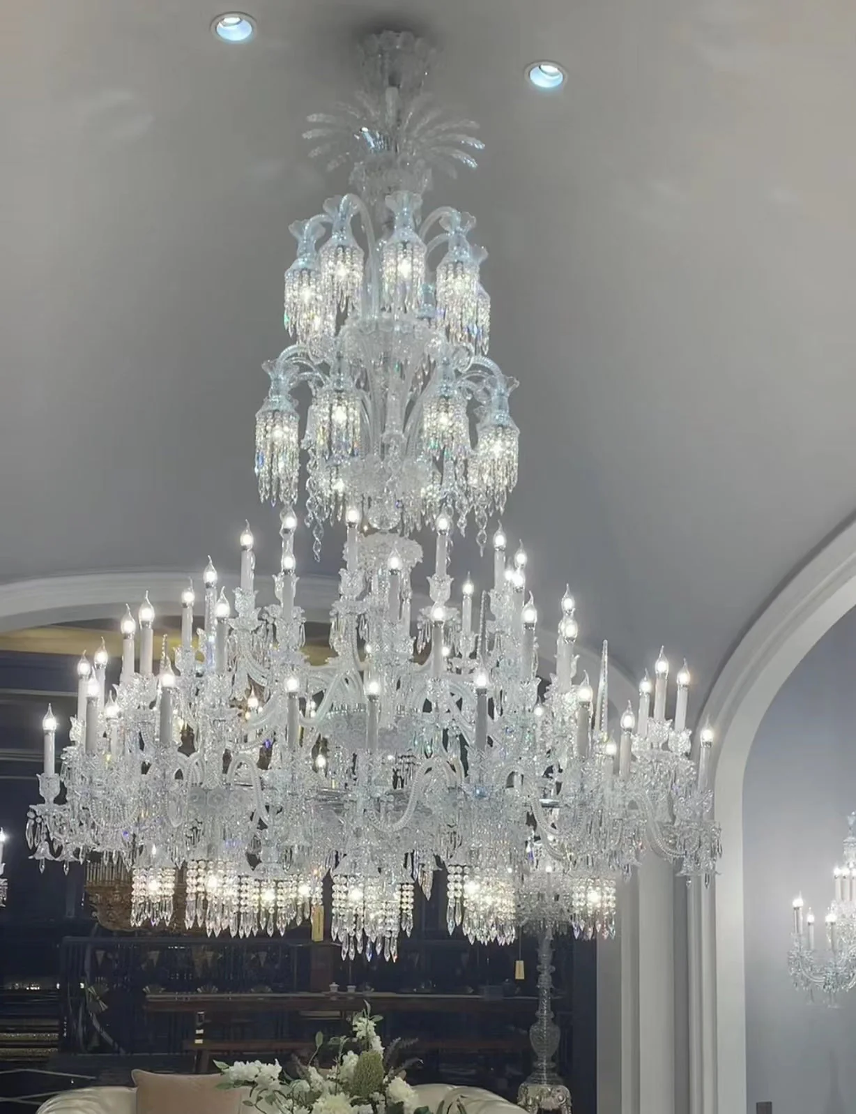 Luxury Large Multi Candles Chandelier Islam Crystal Ceiling Lighting Fixture For Living Room/ Hall Decoration - Image 7