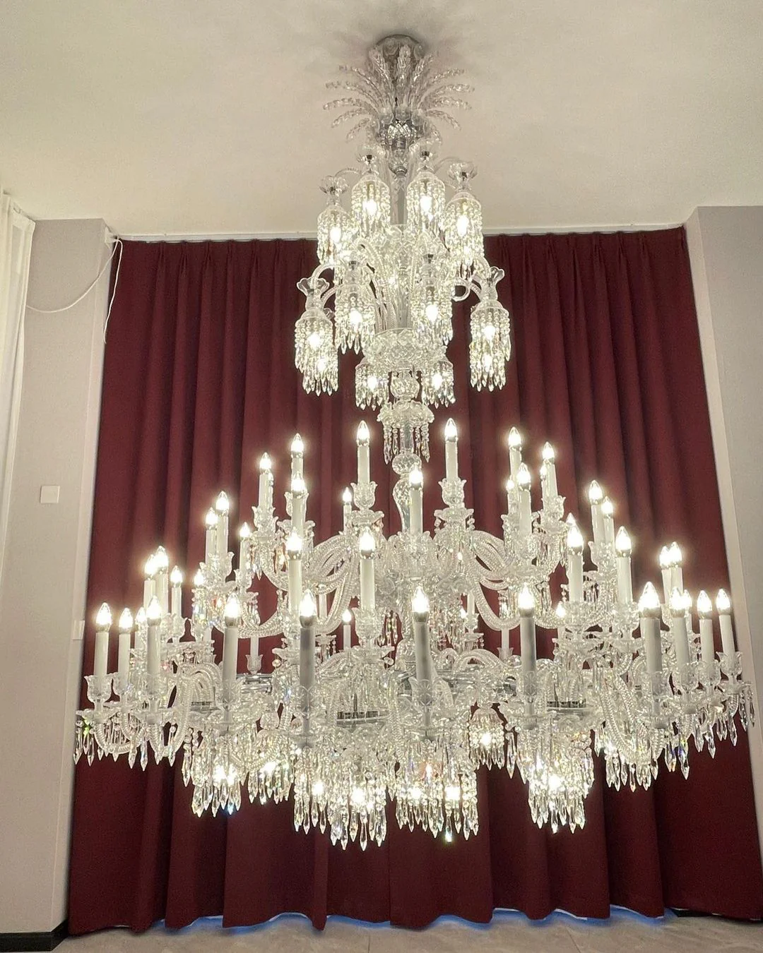 Luxury Large Multi Candles Chandelier Islam Crystal Ceiling Lighting Fixture For Living Room/ Hall Decoration - Image 8