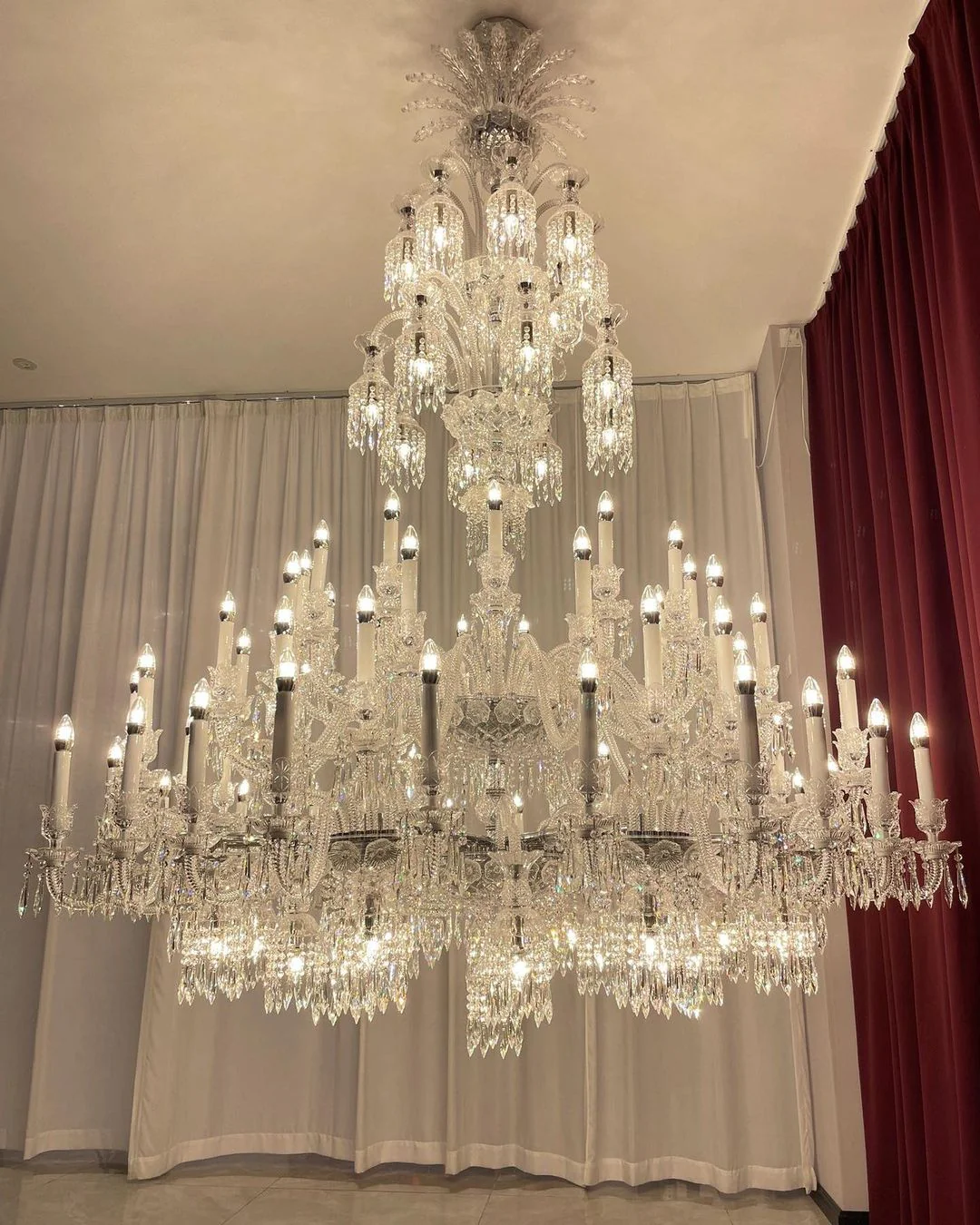 Luxury Large Multi Candles Chandelier Islam Crystal Ceiling Lighting Fixture For Living Room/ Hall Decoration - Image 9