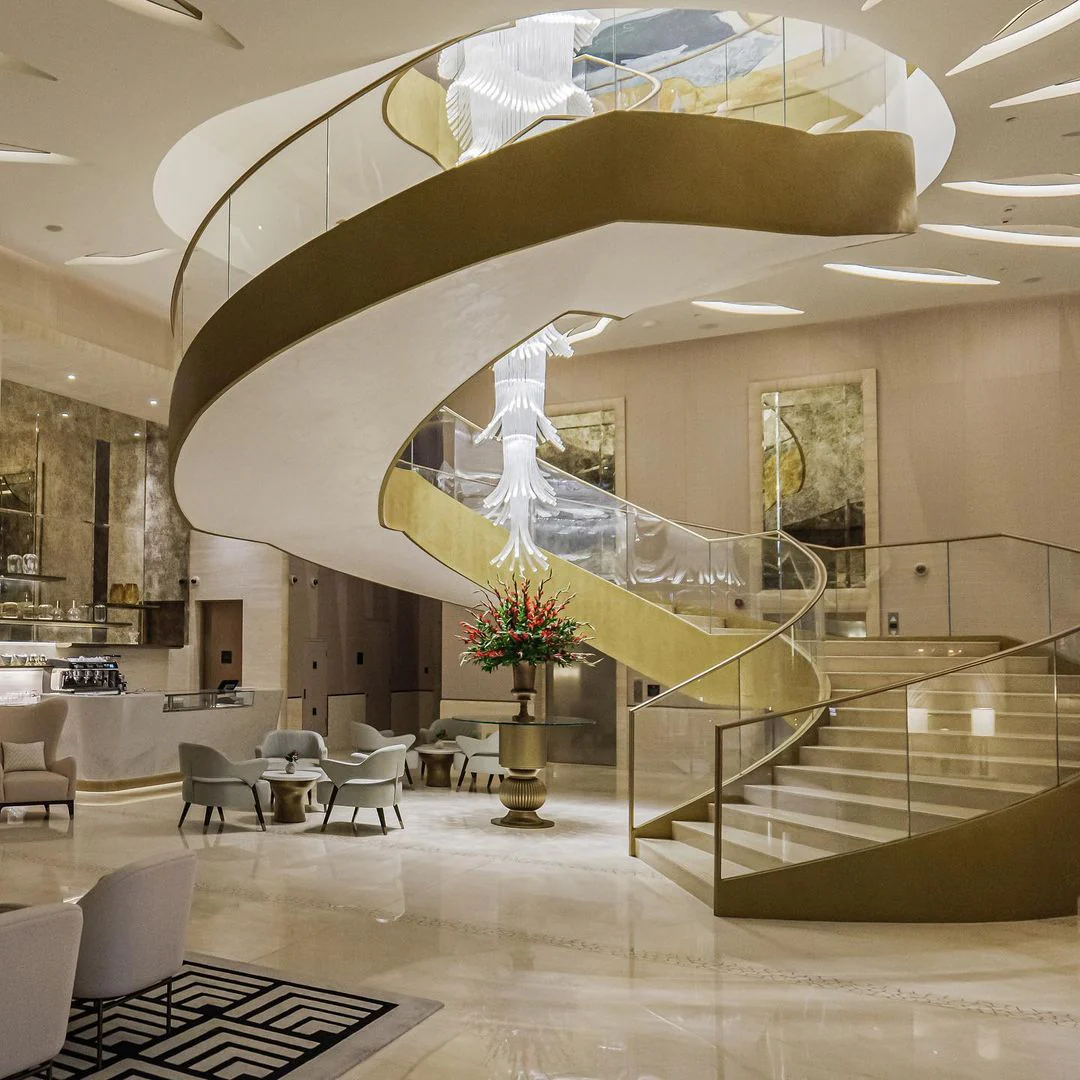 Luxury Palm Tree Glass Rods Chandelier for Hotel/Restaurant/Villa/Staircase - Image 10