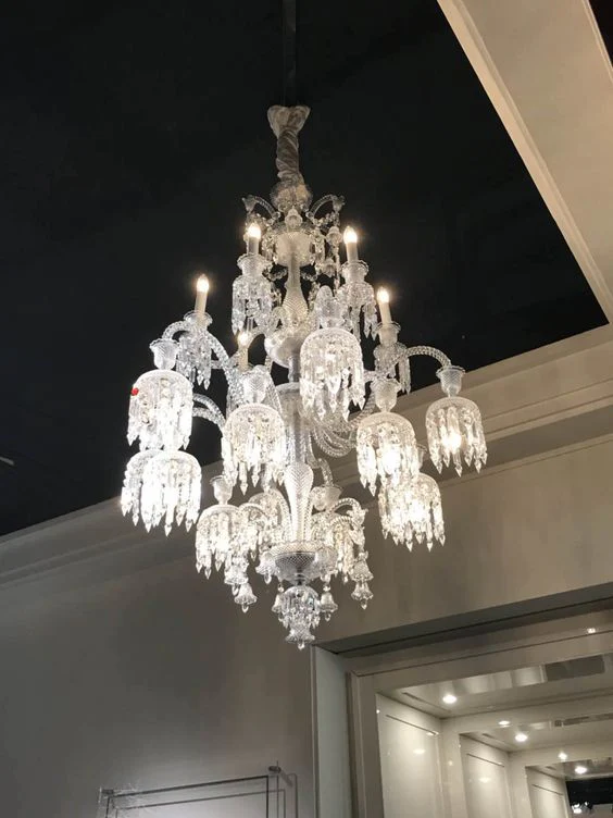 Luxury Royal Large Multi-layers Candle Crystal Chandelier  For Living Room/Hall Decoration - Image 5
