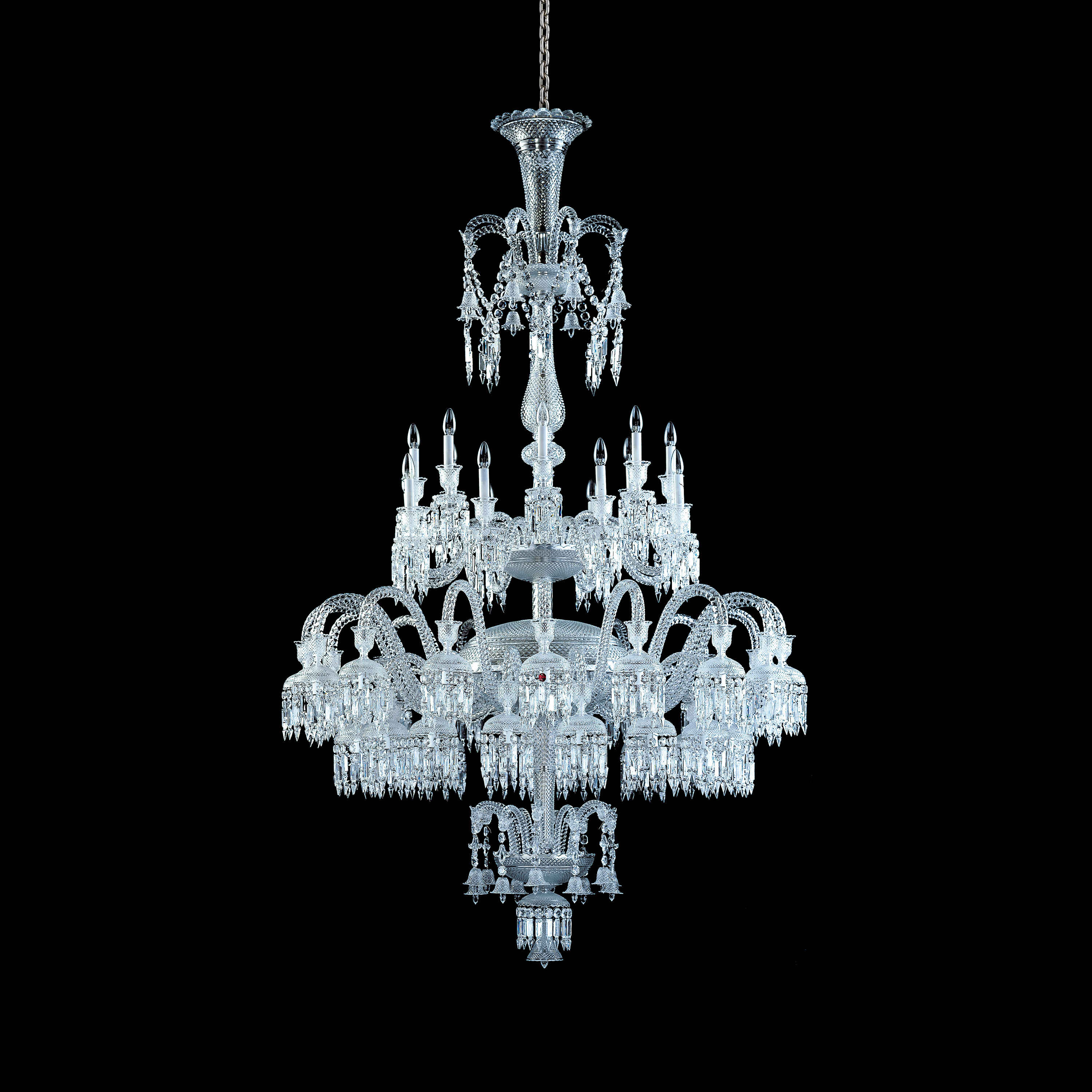 Luxury Royal Large Multi-layers Candle Crystal Chandelier  For Living Room/Hall Decoration - Image 7
