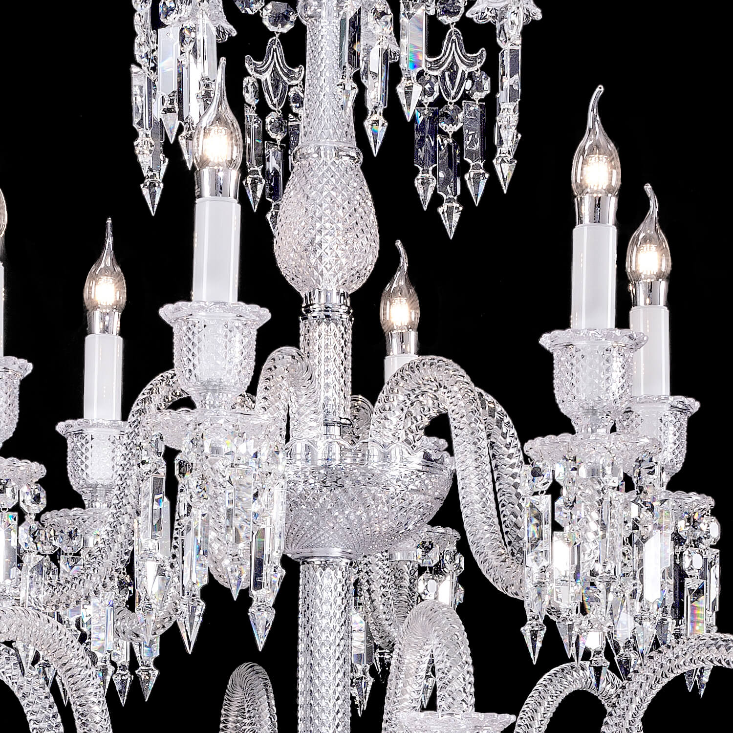 Luxury Solstice Bacara Crystal Chandelier - Image 3