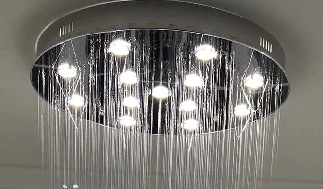 Luxury Spiral Creative Floating Ceramic Wings Chandelier for Hotel Lobby/Restaurant - Image 13