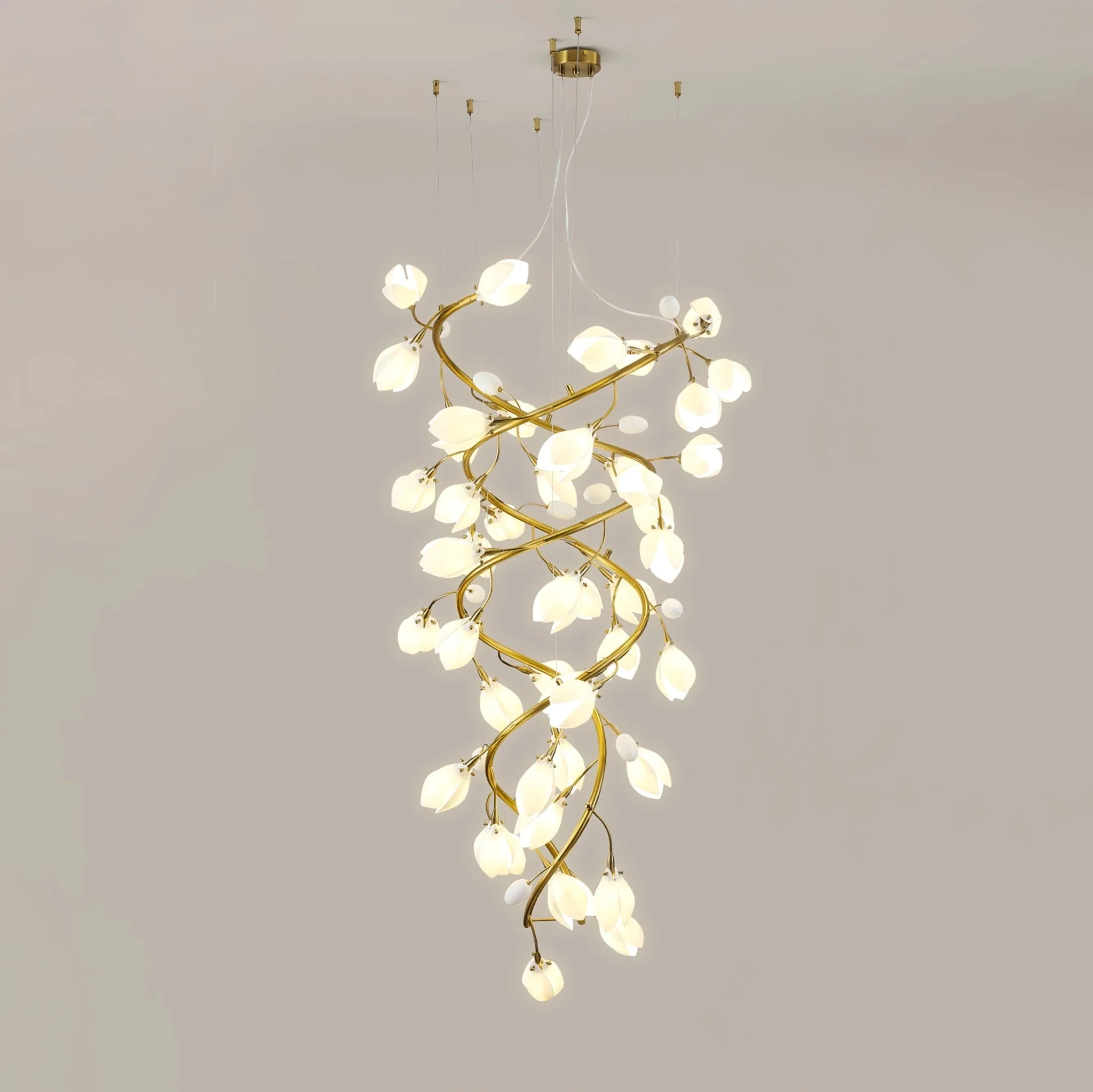 Lysandra Cascade Stairs Chandelier - Image 7