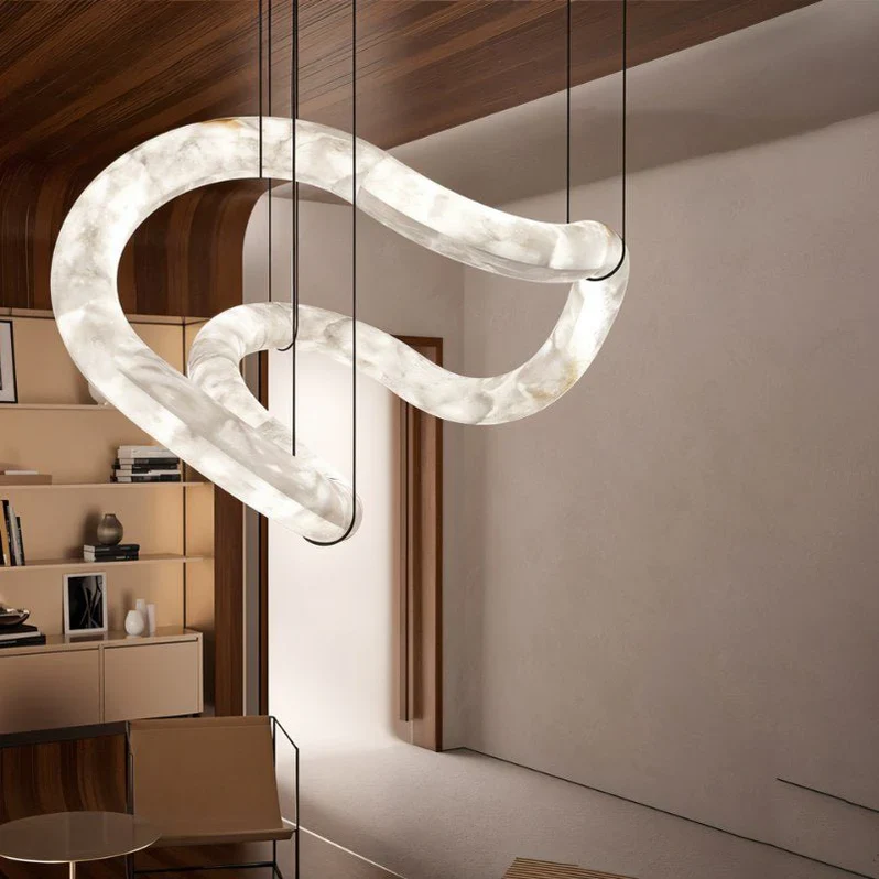 Mata Alabaster Chandelier