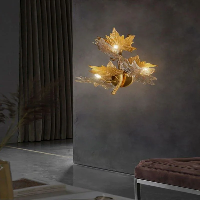 Maple Leaf Wall Sconce - Image 2