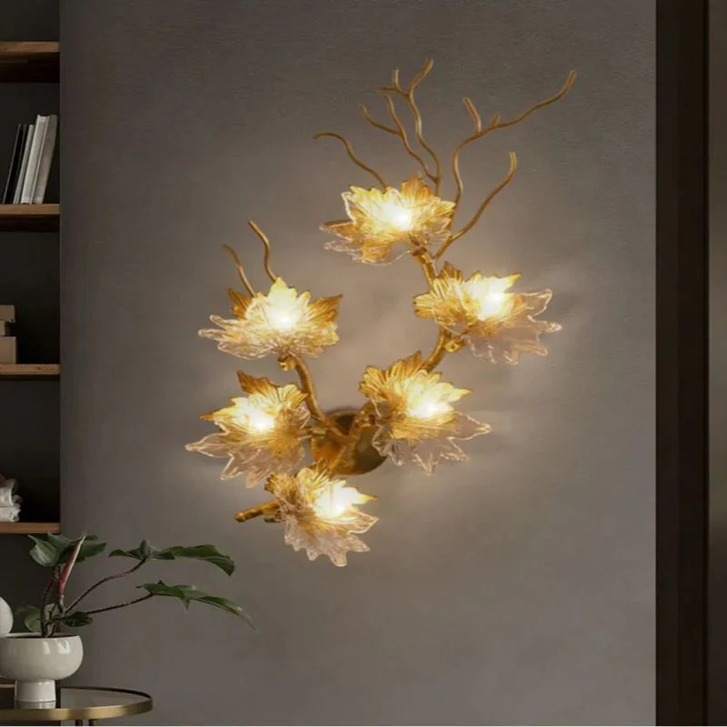 Maple Leaf Wall Sconce - Image 3