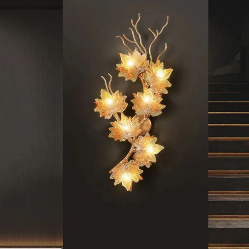 Maple Leaf Wall Sconce - Image 4
