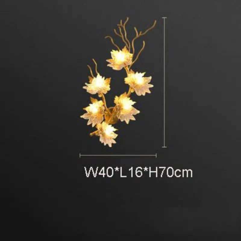 Maple Leaf Wall Sconce - Image 7