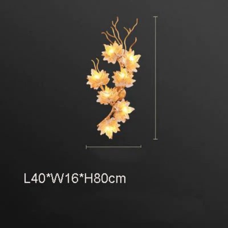 Maple Leaf Wall Sconce - Image 8