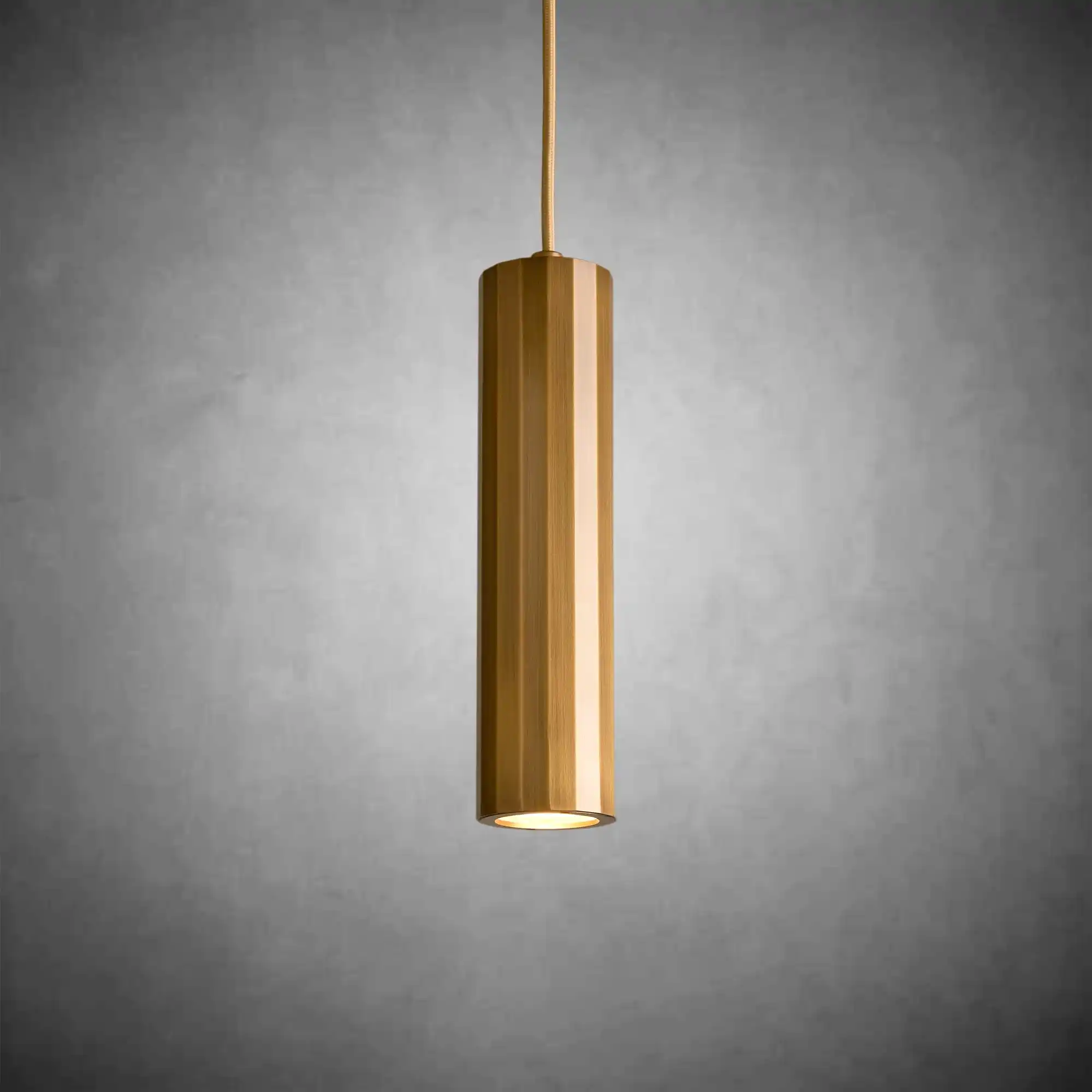 Matthie Pendant – Elegant Brass Finish Pendant Light - Image 3